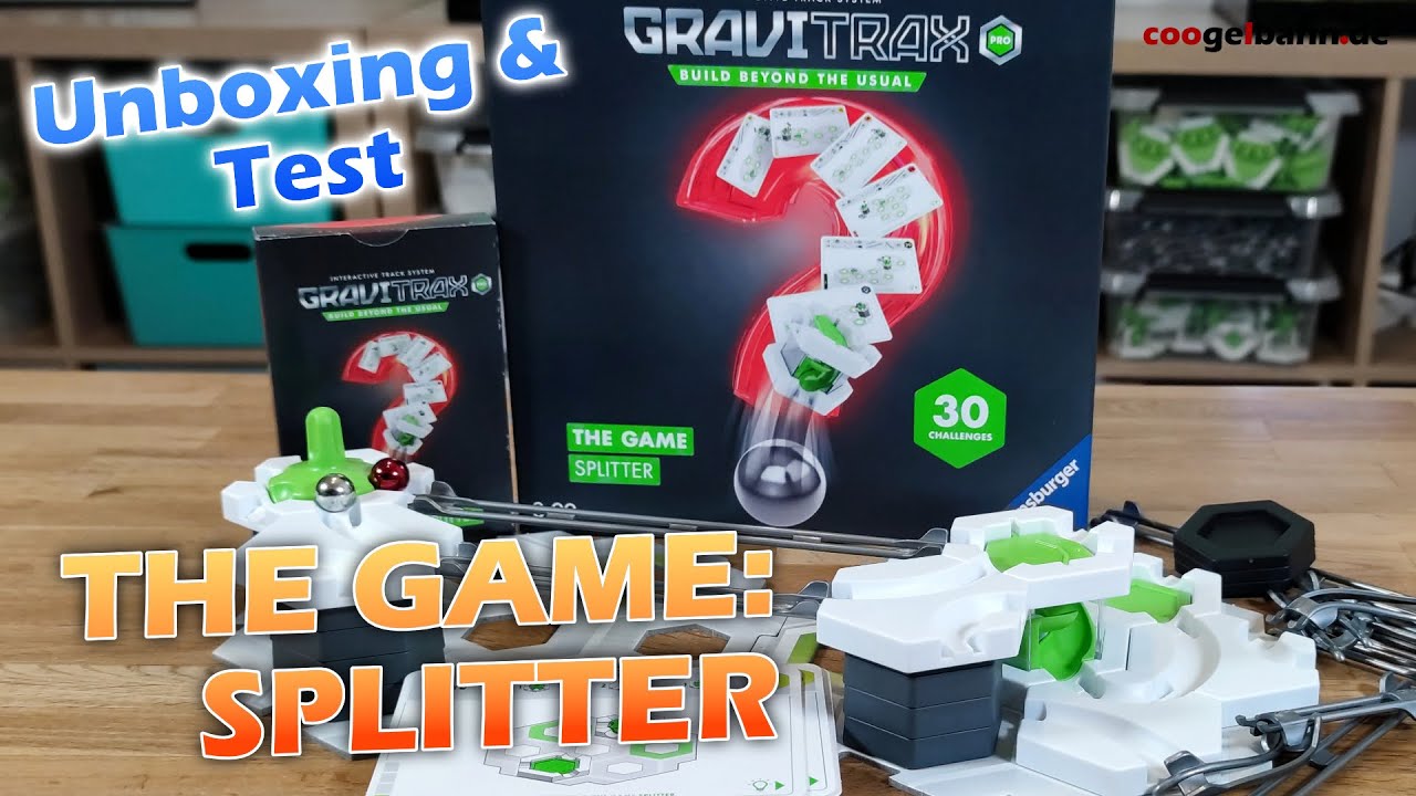 GraviTrax – The Game: Splitter 🤯 Unboxing & Test