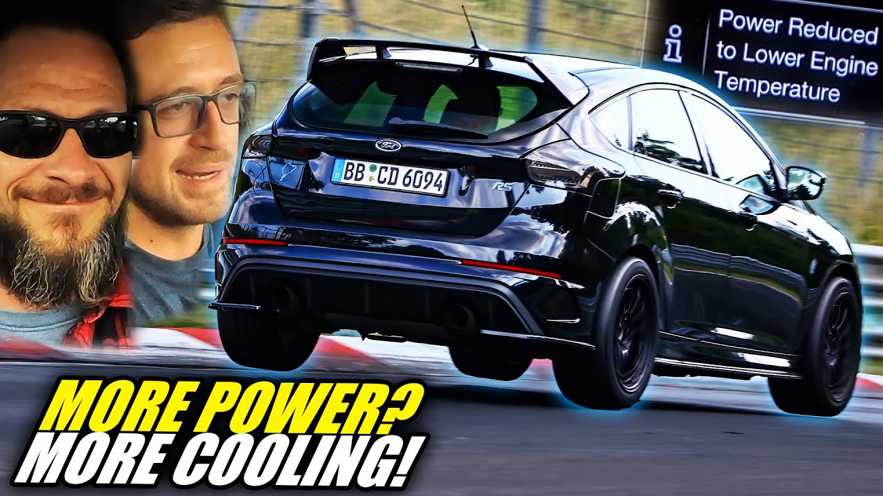 HOT 460hp Ford Focus RS mk3 Trying to Stay Cool / Nürburgring