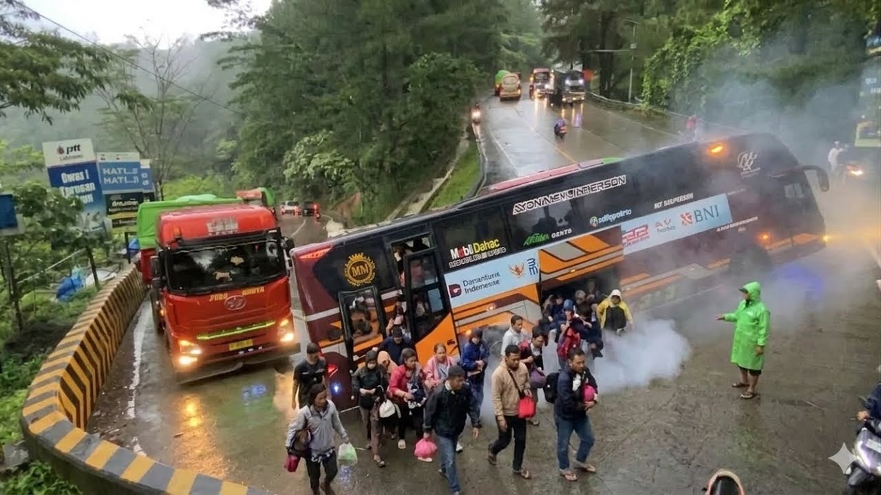 Nyawa di Ujung Tanduk: Rekaman Eksklusif Bus Ngeblong yang Hampir Adu Banteng!