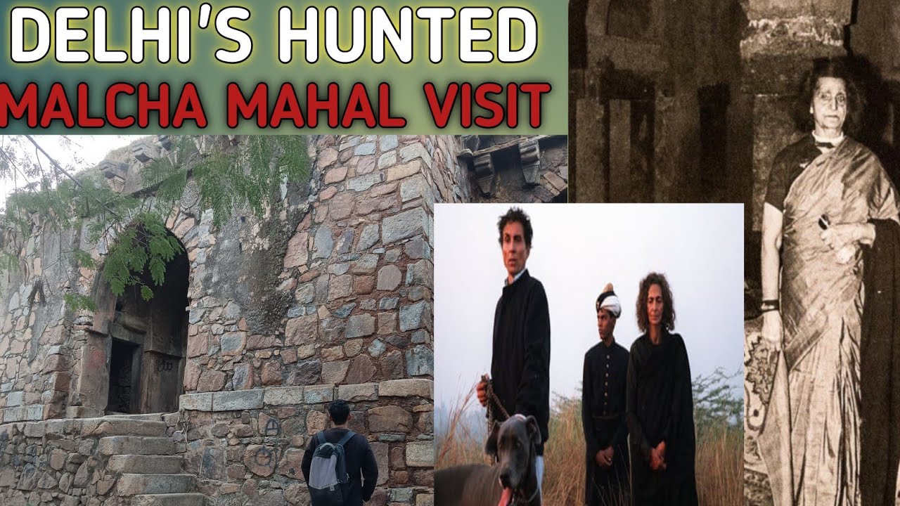 Inside Delhi's Most Hunted Malcha Mahal 🏚️🏚️