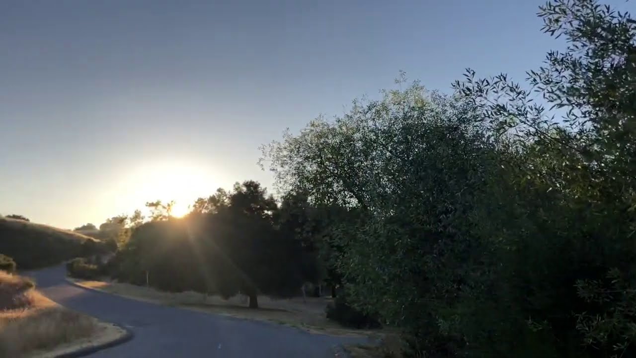 Hardcore asmr sunset walk voiceover