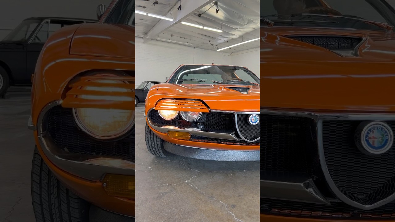Experience the sounds of this rare 1972 Alfa Romeo Montreal! #asmr