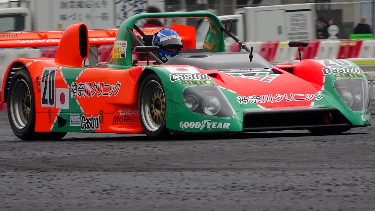 独特のロータリーサウンド Kudzu Mazda DG3,RX-7 EvoグループBラリー仕様 WRC  ヒストリックカー デモラン DEMO RUN JAFモータースポーツジャパン2026 In横浜