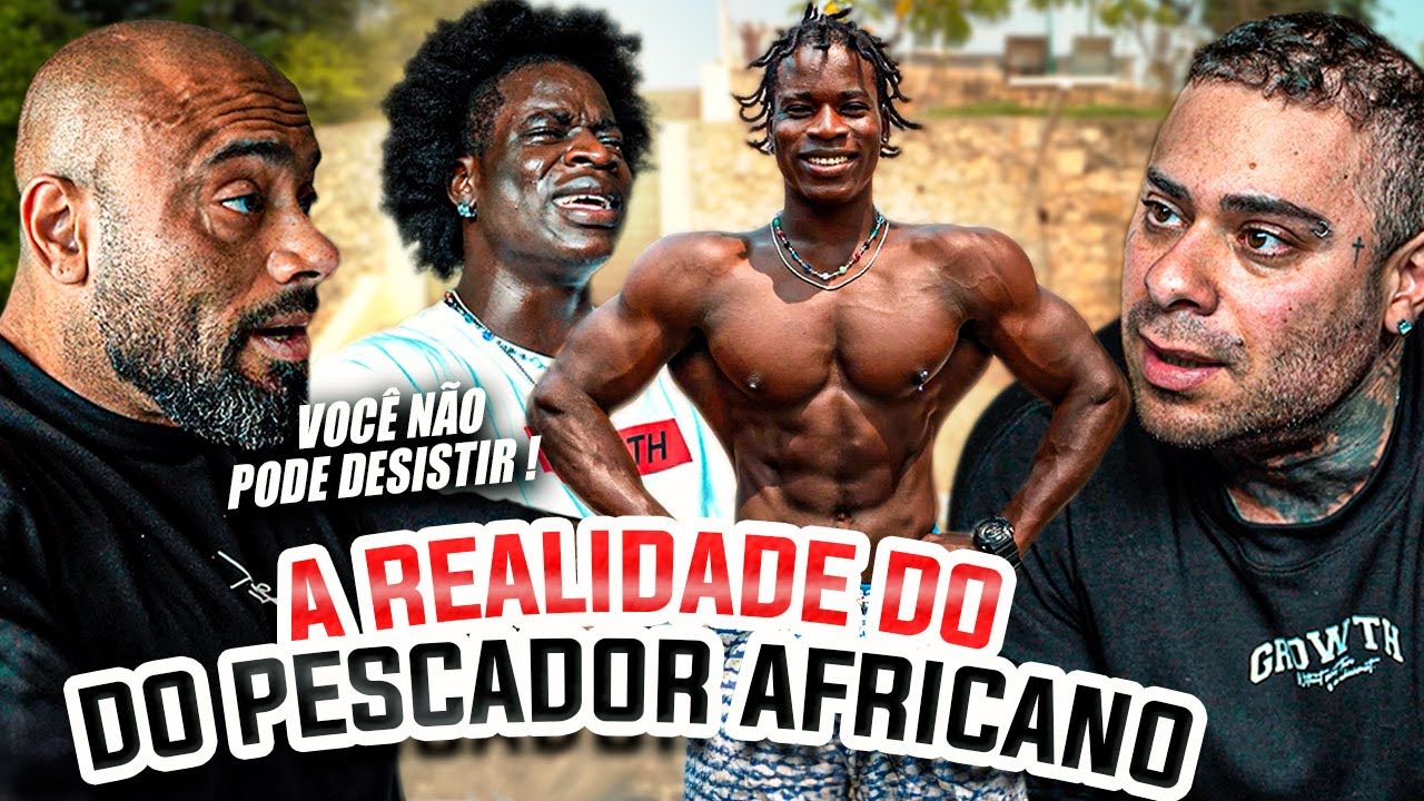 LEO STRONDA E BALESTRIN FICAM IMPRESSIONADOS COM A REALIDADE DO PESCADOR AFRICANO