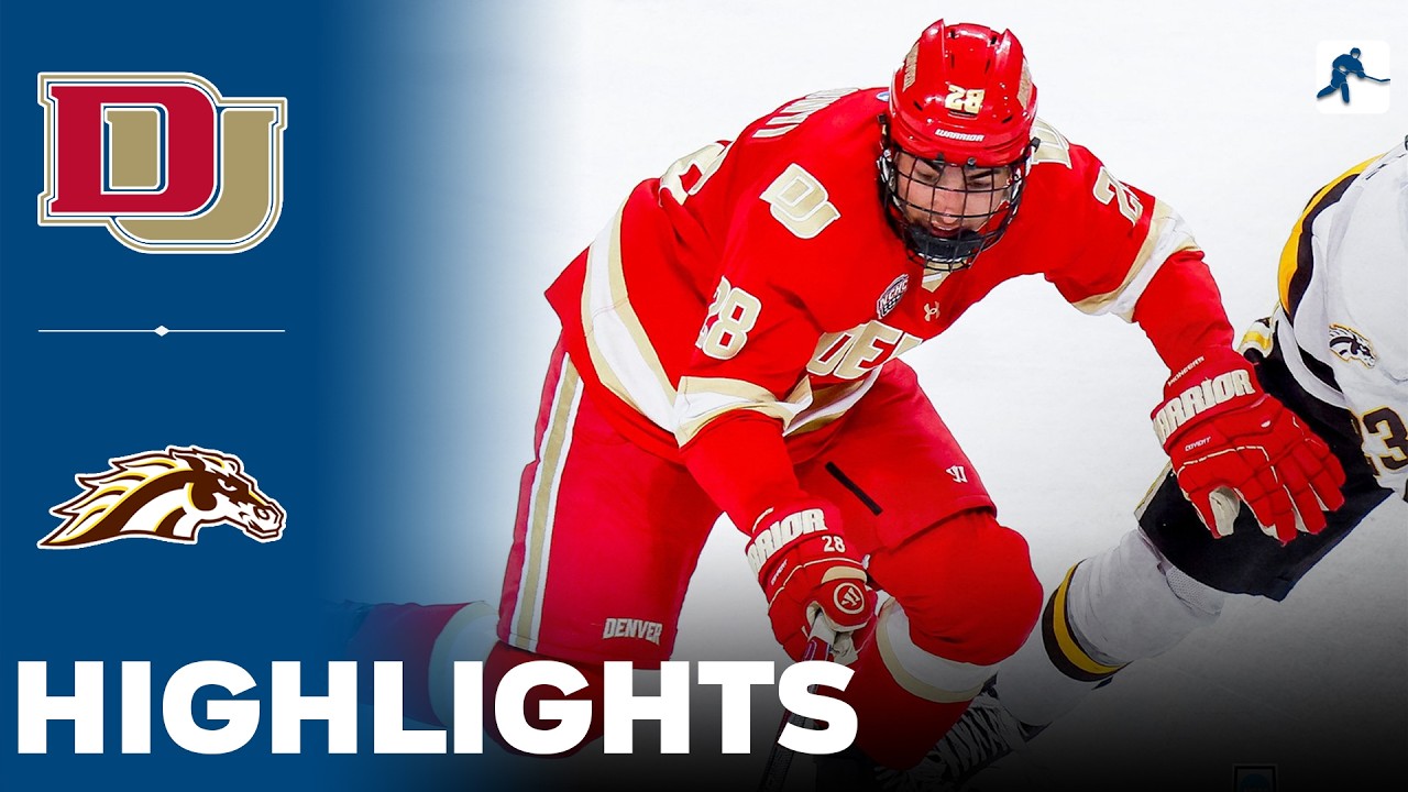 Denver vs Western Michigan | NCAA College Hockey | Highlights - March 29, 2026