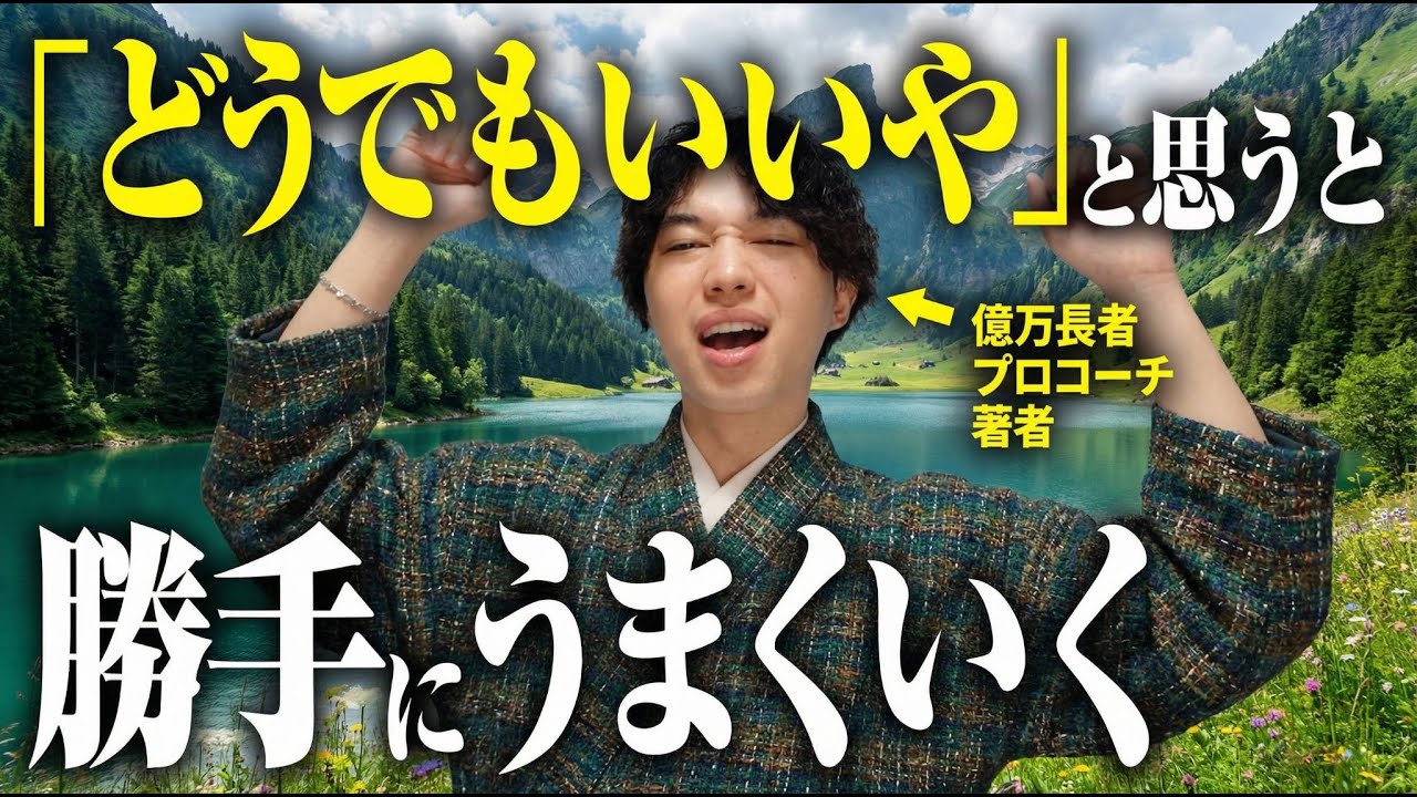 【引き寄せ】「もうどうでもいい」と諦めると、願望は勝手に叶います（潜在意識）