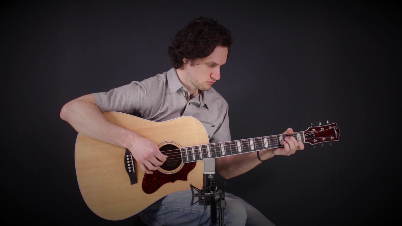 Godin Metropolis LTD Natural HG EQ demo | Brickhouse Guitars