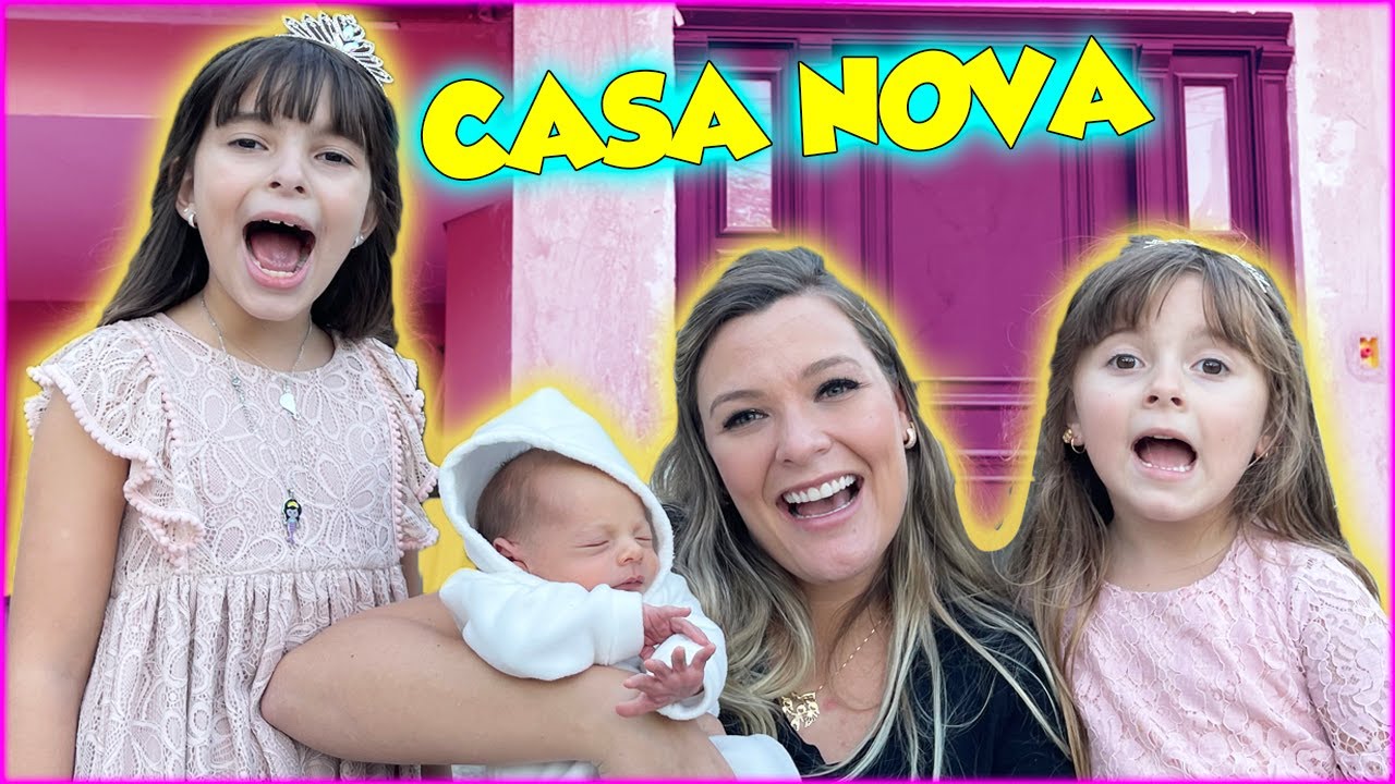BEBÊ GABRIEL CONHECENDO A CASA NOVA ❤️ JÉSSICA GODAR, LAURINHA E HELENA E GABRIEL