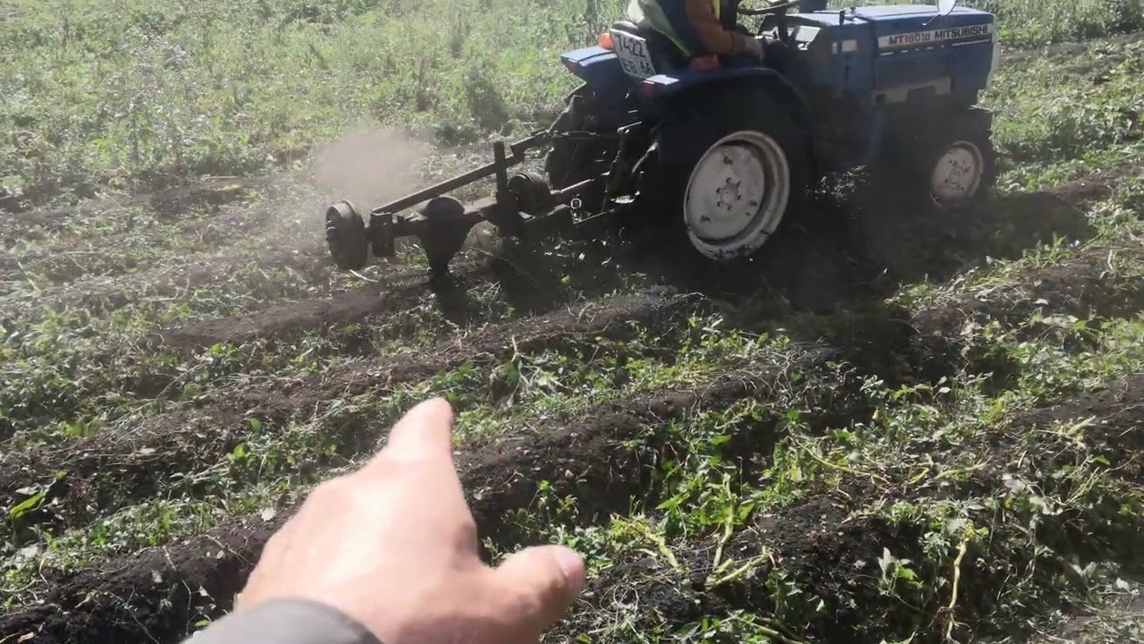 Самодельный ботвоудалитель!