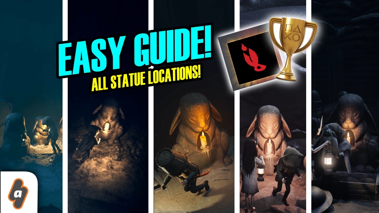 EASY GUIDE: ALL Statue Locations (Prayer for the Dying trophy) | Reanimal