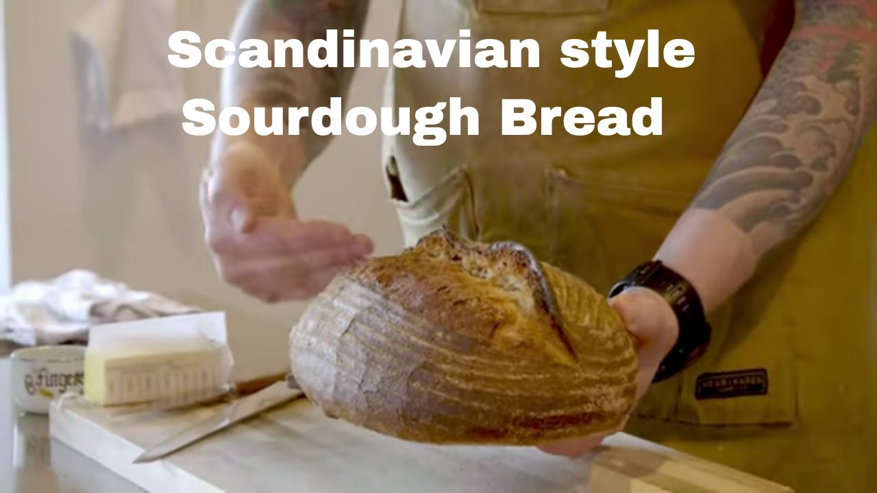 EASY SOURDOUGH BREAD (SCANDINAVIAN STYLE)