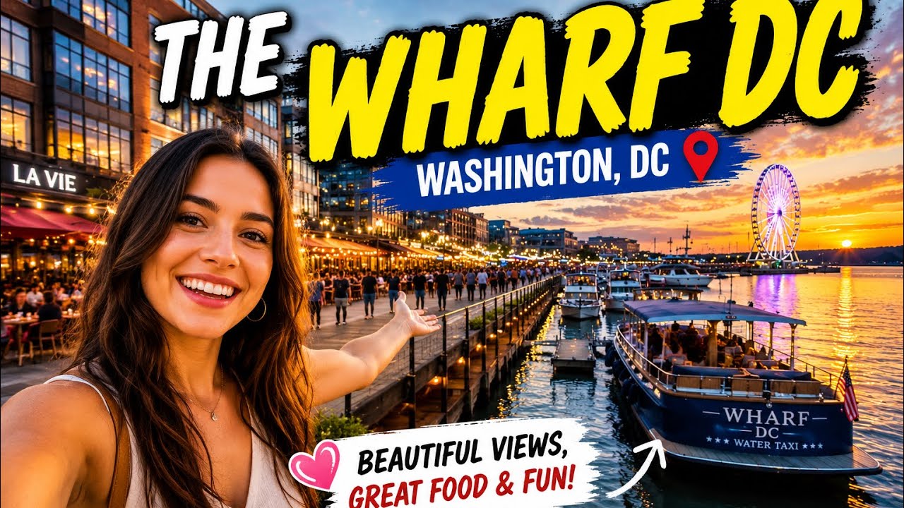 The Wharf, Вашингтон, округ Колумбия 🇺🇸 | Самая красивая набережная в DC?