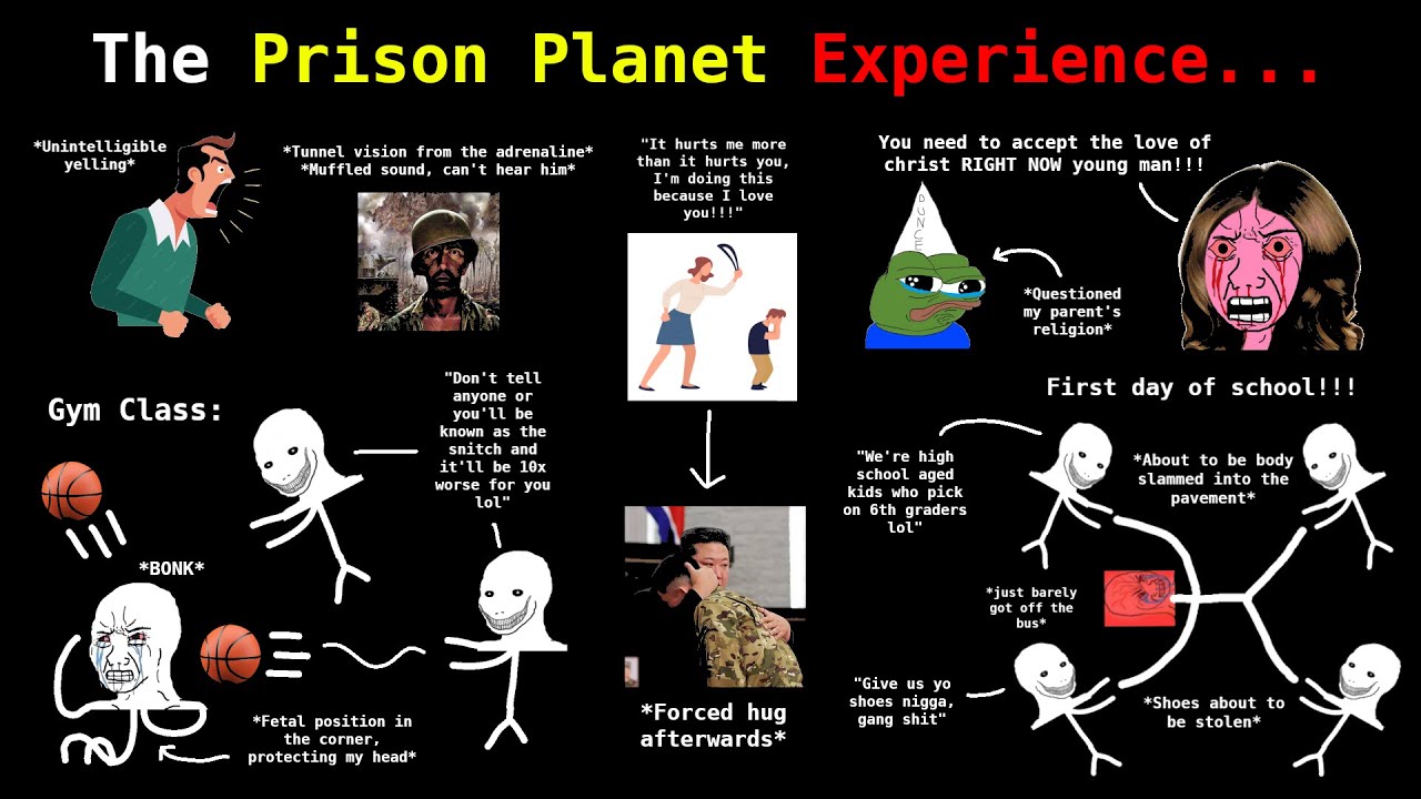 My experiences in the PRISON PLANET...