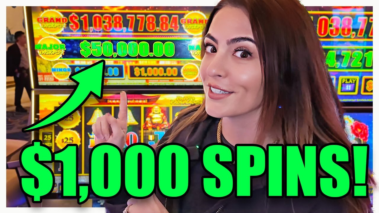 I Bet $64,000 Playing High Limit Slots Today! ($1,000/Spins)