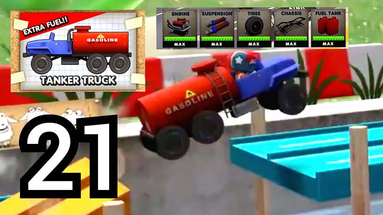 21.Mini Racing Adventures - ALL TRACKS Walkthrough&rarr;(TANKER TRUCK✅)&larr;Mobile Gameplay (Modded)
