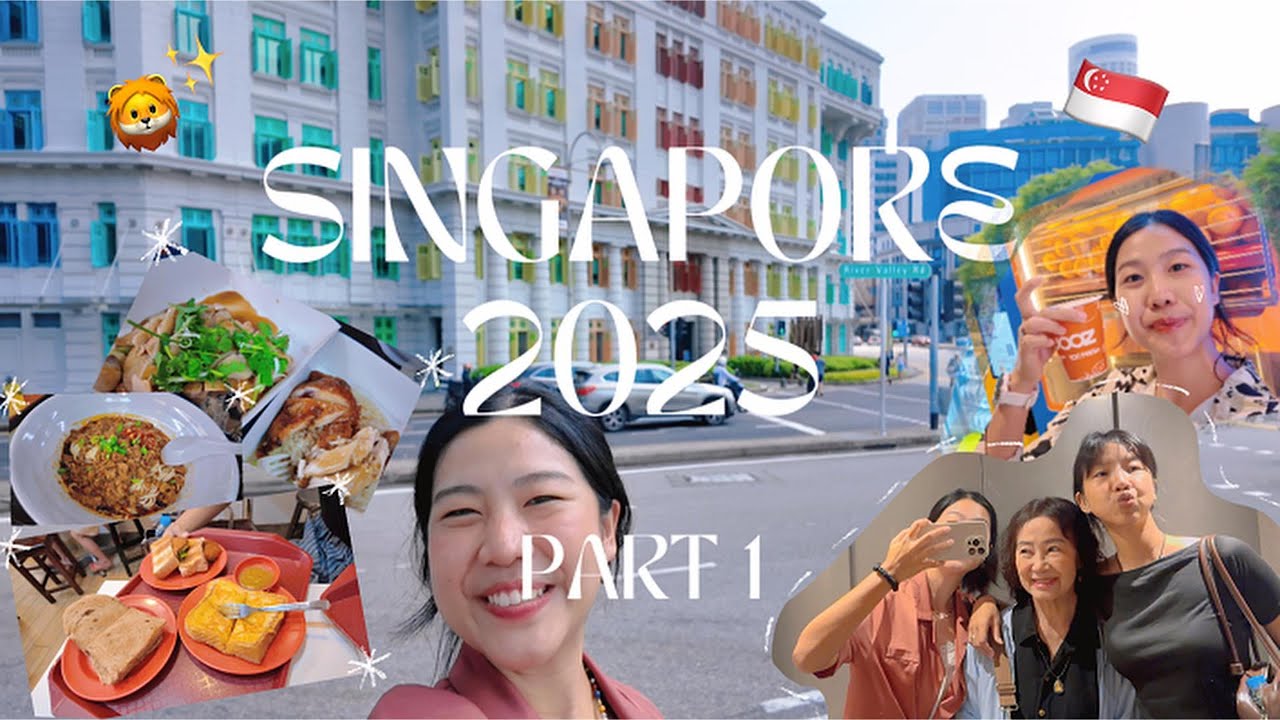 VLOG สิงคโปร์ 2025 [Part 1] | ตะลุยของกิน ขอพรน้ำพุ เที่ยววัดดัง (Singapore) | Polly Project