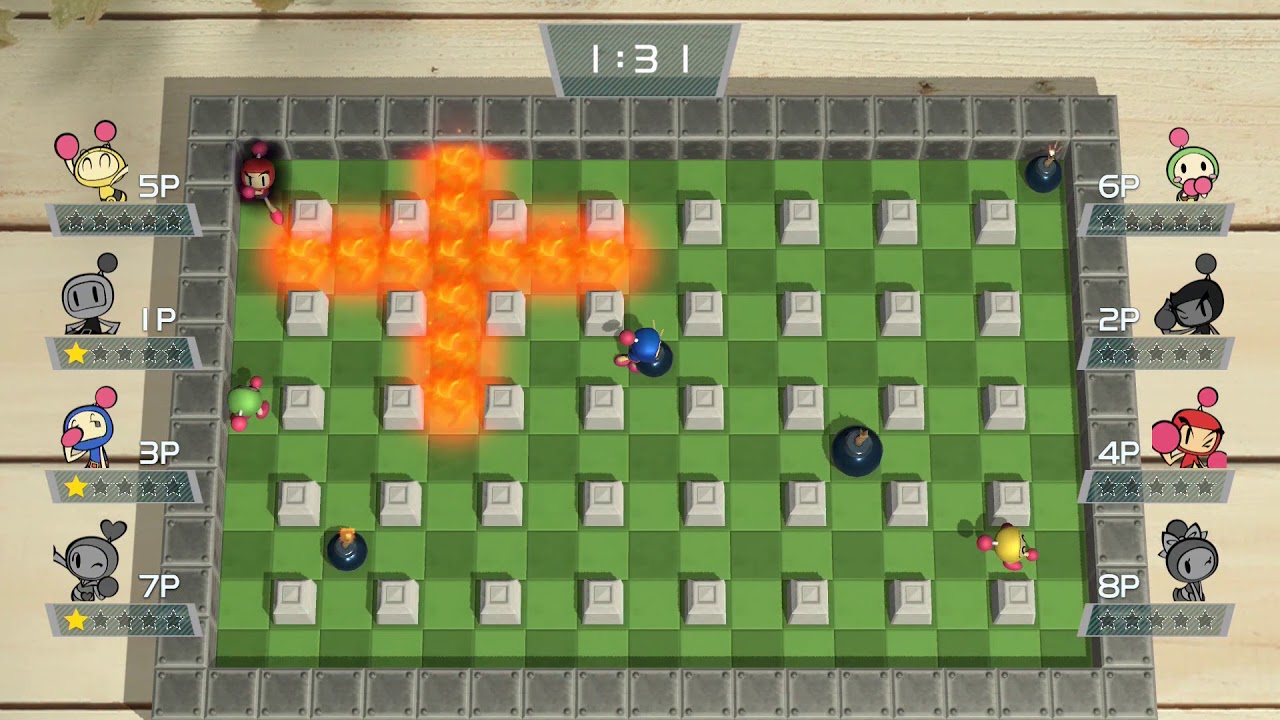 Super Bomberman R - 8 Bomber Battle Royale