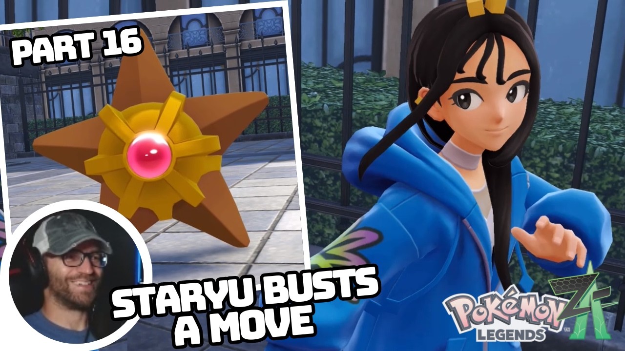 Staryu Busts a Move - Pokémon Legends: Z-A (Part 16)