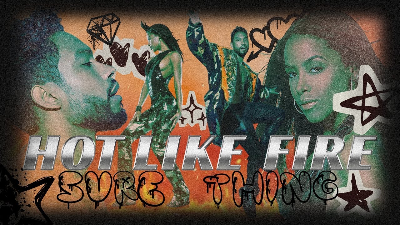 sure thing x hot like fire [mash-up] - miguel x aaliyah