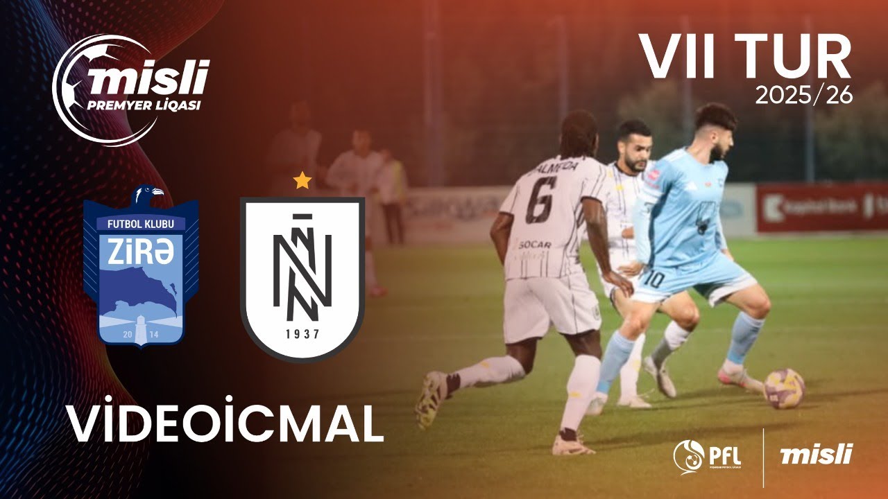 Misli Premyer Liqası 2025/2026 VII tur “Zirə” 2–2 “Neftçi”