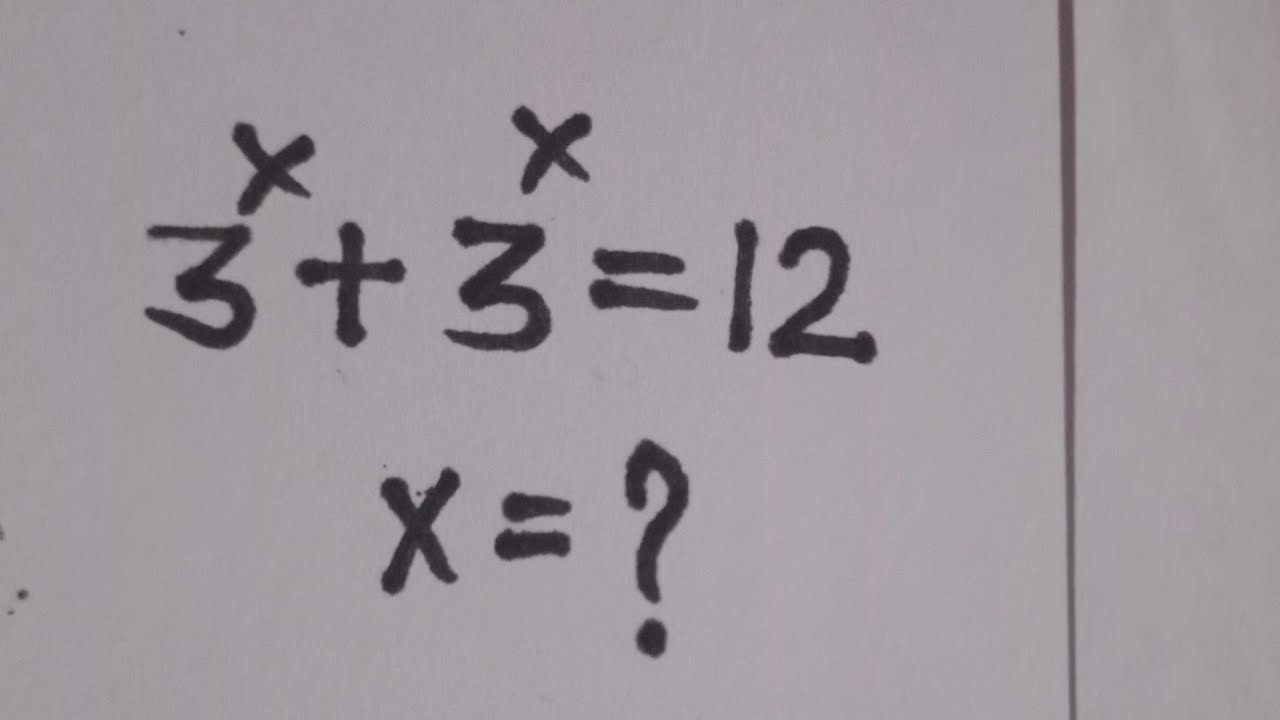 Russia | Can you solve this? | A Nice Math Olympiad Problem | X=? 👇