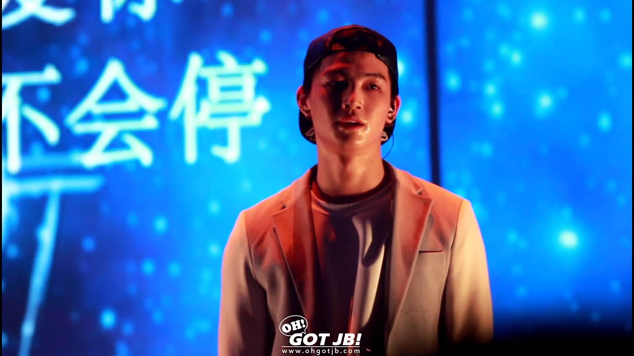 150124 GOT7 Shanghai Showcase - 黑色毛衣 (JB Focus)