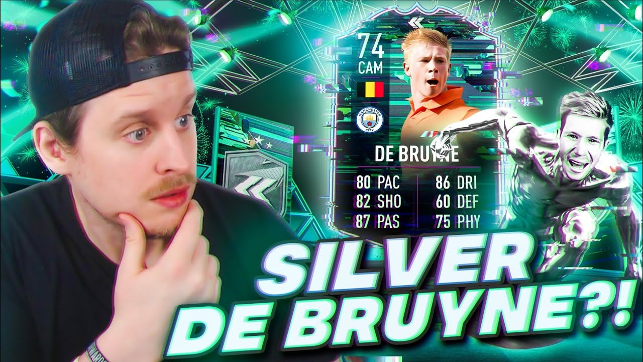 KDB but he's SILVER?! 74 FLASHBACK De Bruyne Review! FIFA 22 Ultimate Team