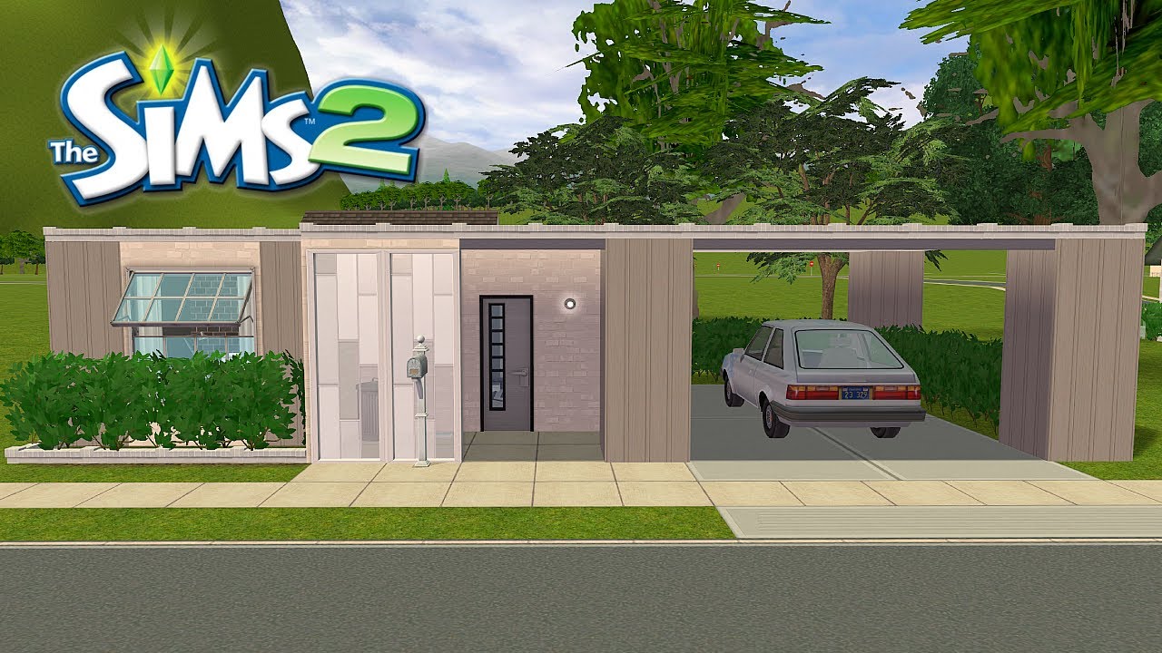 A Modern Home 🏠 | The Sims 2 Speed Build