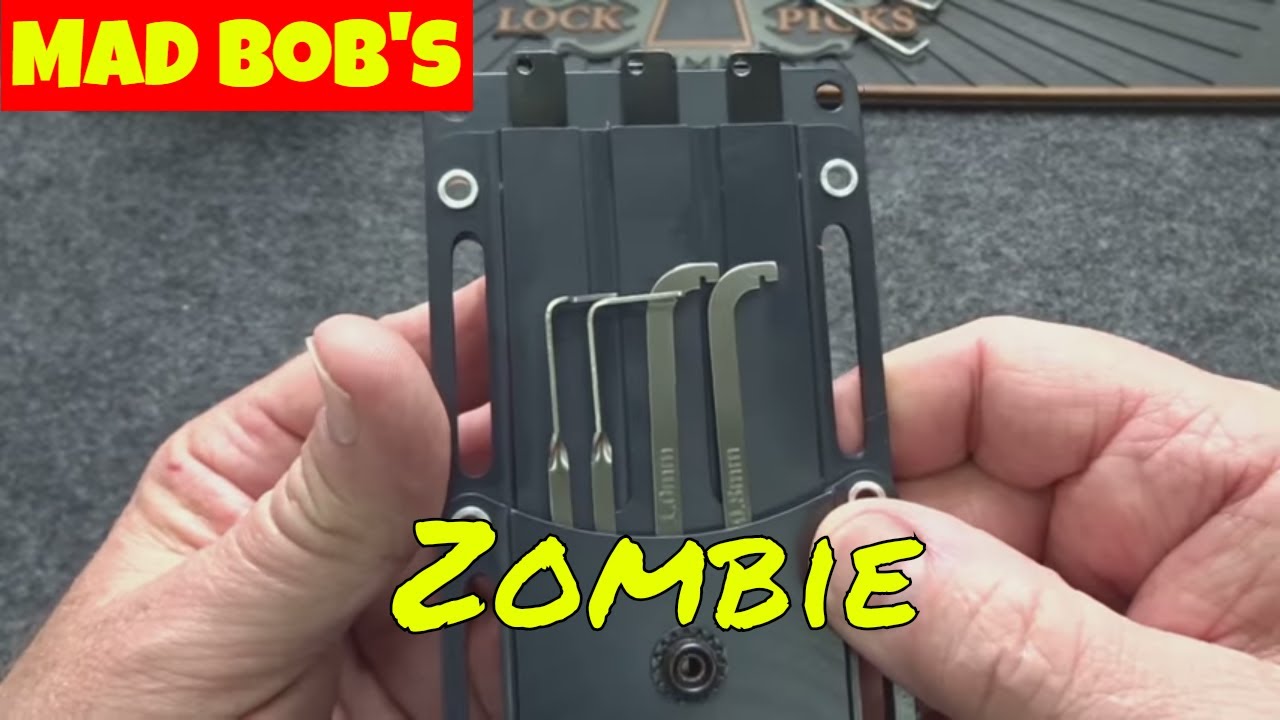 (1102) Review: Mad Bob's ZOMBIE Lock Pick Kit