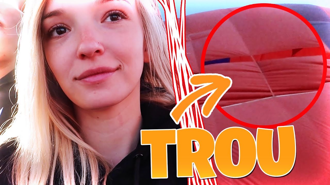 MA PREMIERE FOIS EN MONTGOLFIERE (avec un trou) AVEC LA TEAM CROUTON