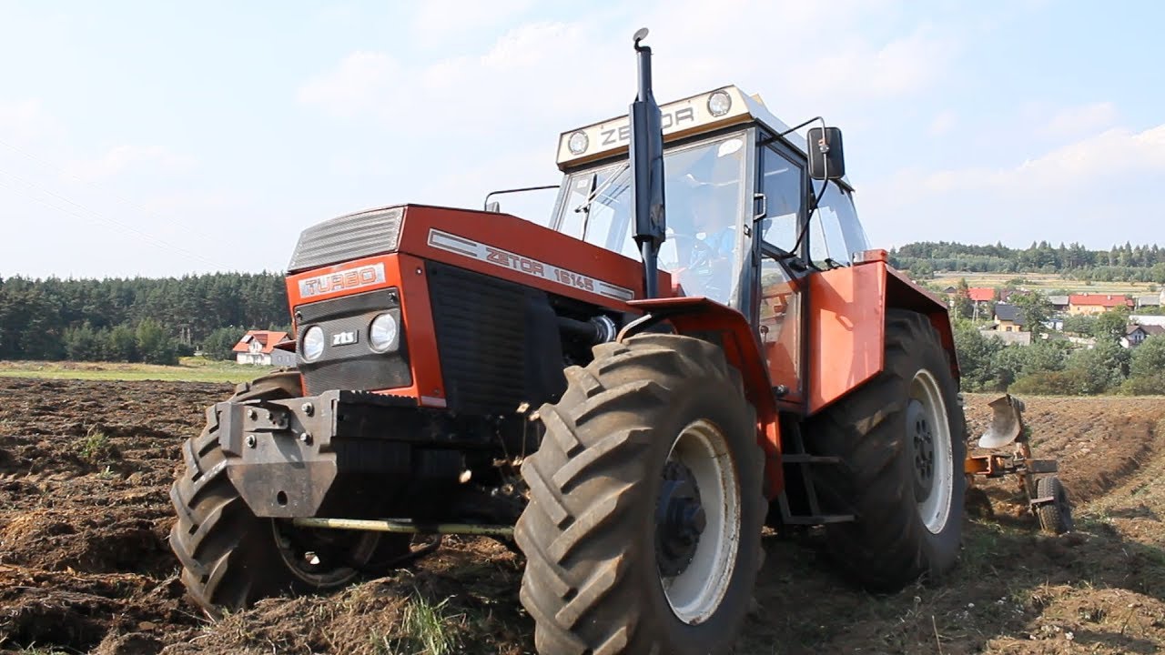Orka i Talerzowanie 2017 Zetor 16145 i Ursus 1224 (Dźwięk Silnika)