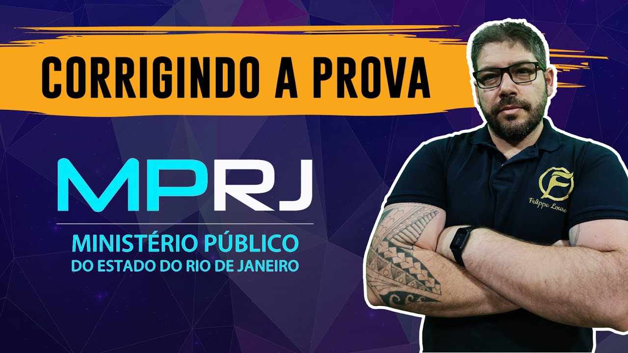 Corrigindo a prova do MPRJ 2019 - RLM para Concursos