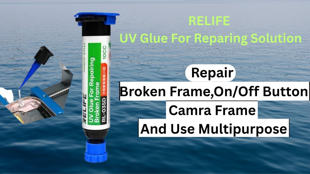 RELIFE UV Glue से Mobile Frame & Button Repair 😱 | New Repair Trick 2025/26