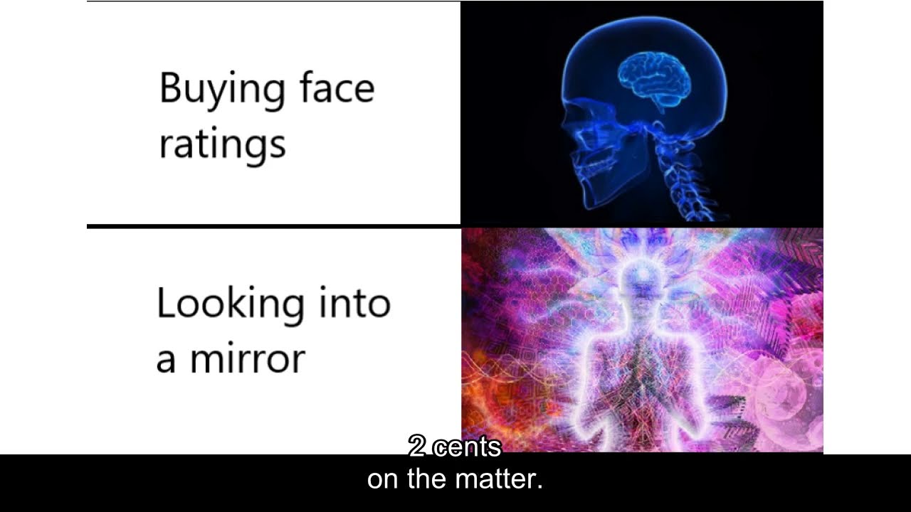 Buying Face Ratings is Low IQ - Blackpill