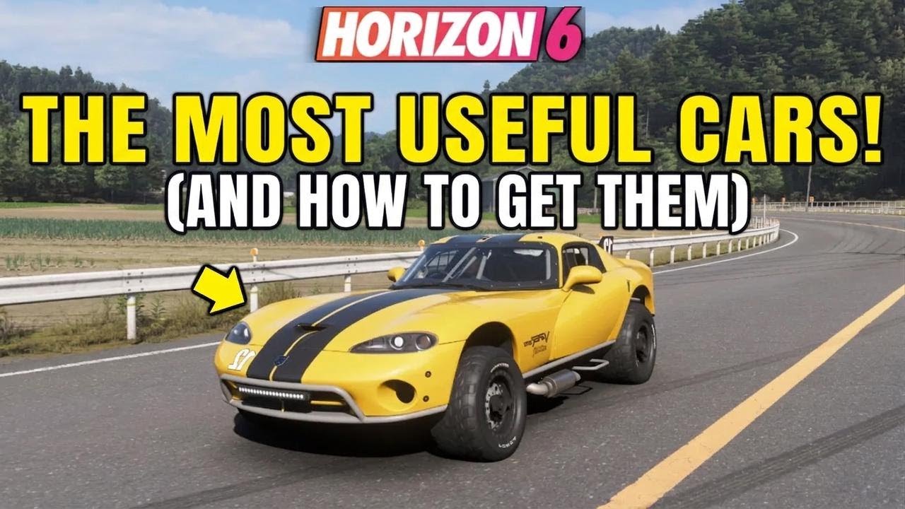 FORZA HORIZON 6: The 10 Most Useful Cars (And How to Get Them)