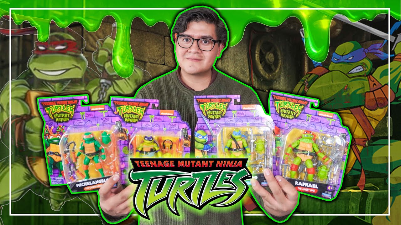 Compramos los Juguetes de TORTUGAS NINJA Caos Mutante 🐢🥷 | El Tio pixel