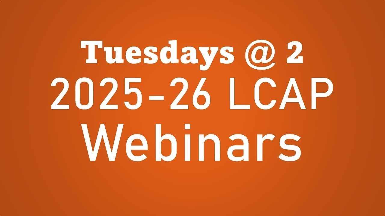 Tuesdays @ 2 Webinar – Required Goals for Equity Multiplier Schools (January 7, 2025)