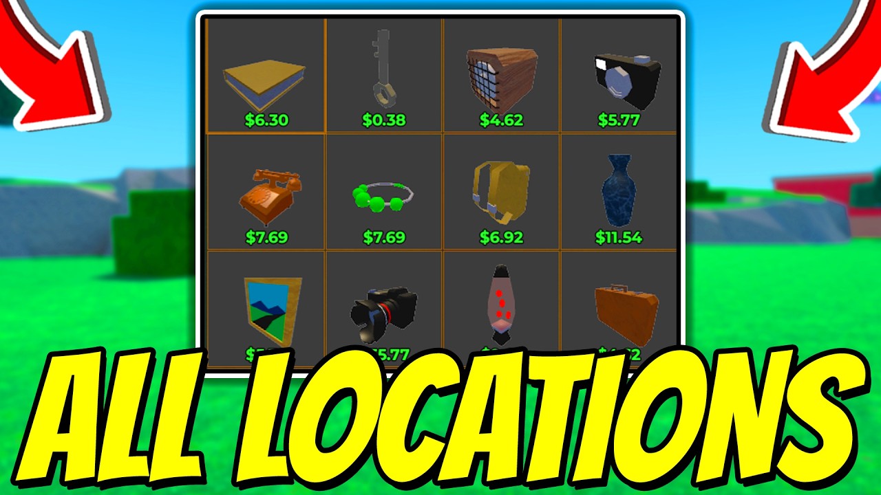 Как НАЙТИ ВСЕ МЕСТОПОЛОЖЕНИЯ ПОТЕРЯННЫХ ПРЕДМЕТОВ в Storage Hunters! Roblox