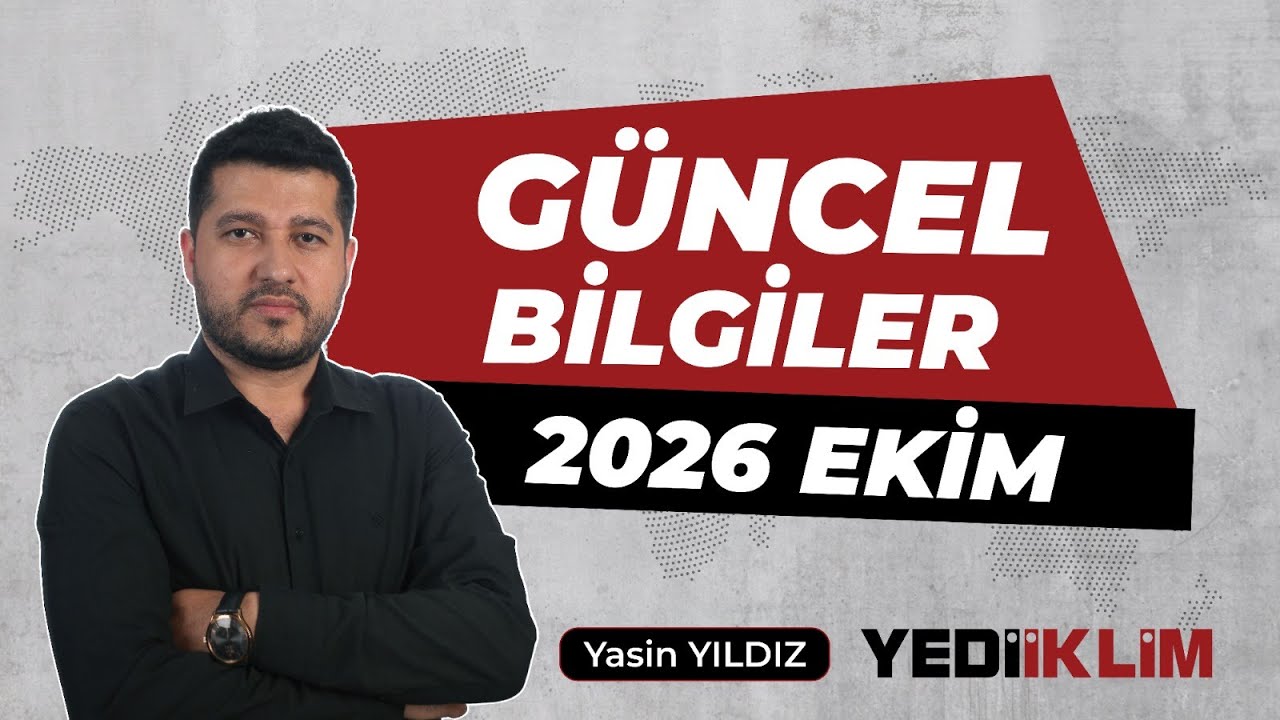 EKİM AYI GÜNCEL BİLGİLER - Yasin YILDIZ