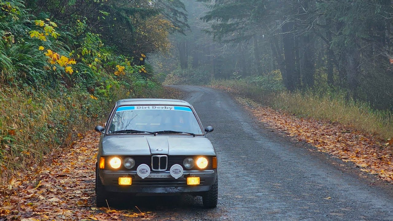 /00=[|]=00\  POV RUN | South Bend Palix Road | Rally Inspired E21 BMW 320i 