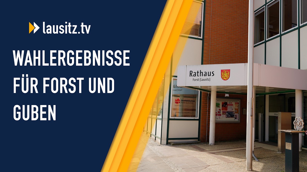 Ergebnisse der Bürgermeisterwahl in Forst und Guben
