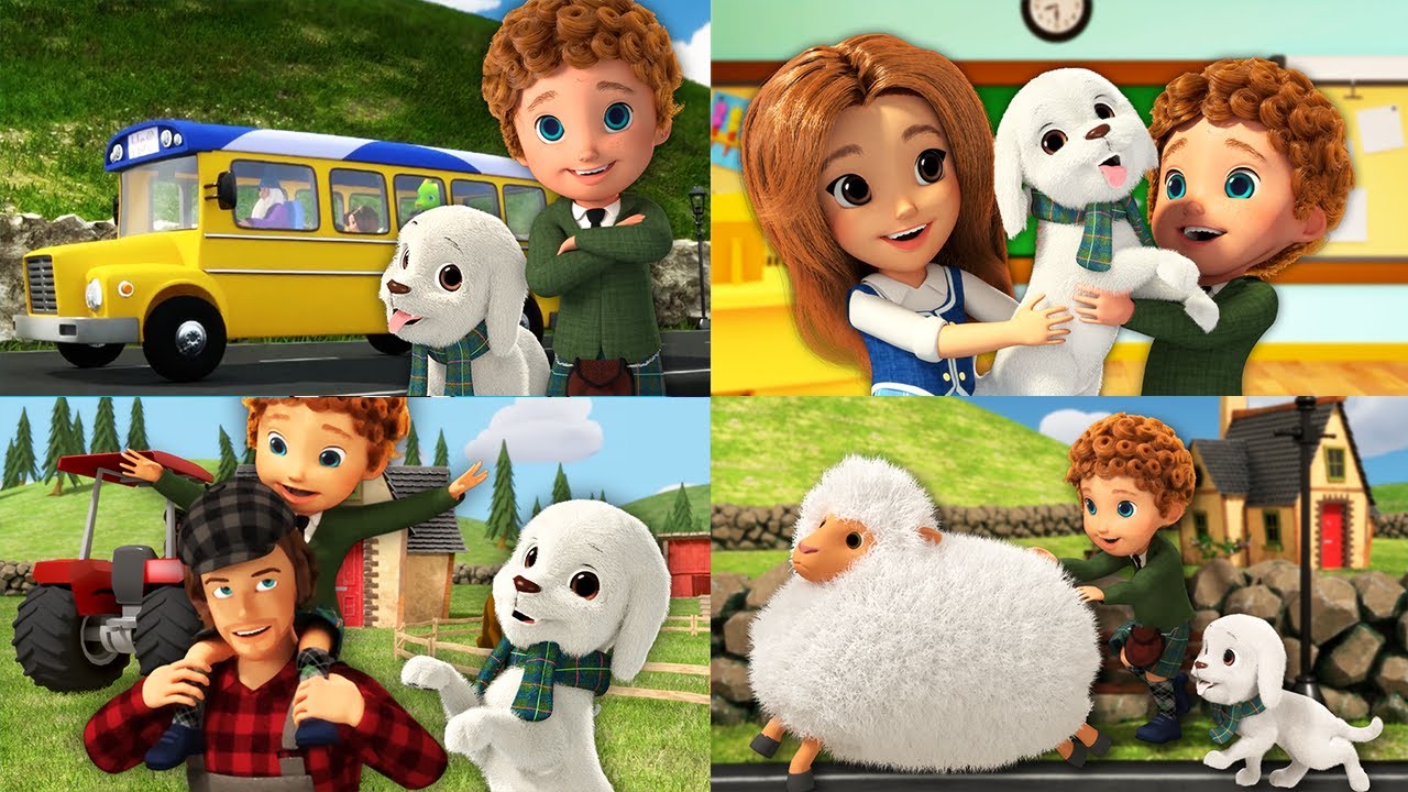 Wheels On The Bus | Baa Baa Black Sheep | Old MacDonald Had a Farm | If You're Happy and You Know It