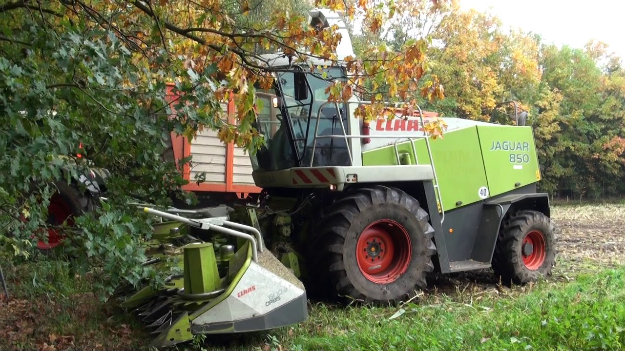 maishakselaar Van Rulo claas jaguar 850 sparerijk 10 oktober 2017 part 2 HD