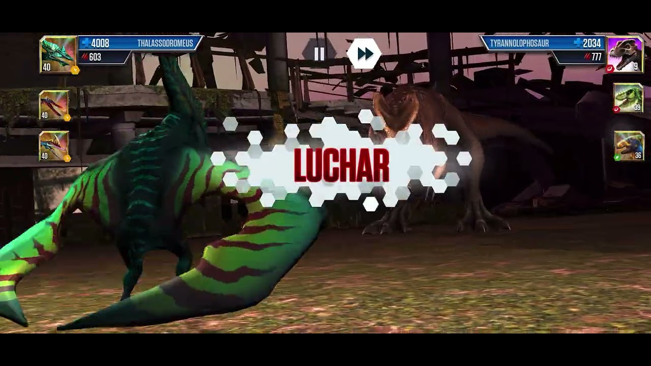 El evento de stegosaurus que me faltaba Jurassic world the game