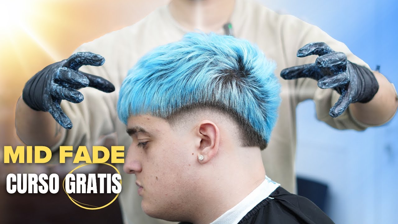 MID FADE TUTORIAL🚨 - Como hacer un FADE COMPRIMIDO / TE HARE GANAR DINERO RAPIDO (CURSO DE BARBERIA)