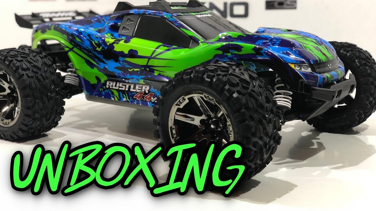 Traxxas Rustler 4x4 VXL Unboxing German