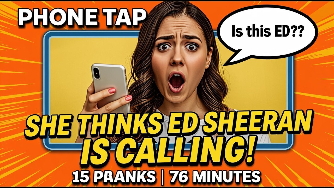 📞 15 HILARIOUS Phone Tap Prank Calls! | Ed Sheeran's Cat Lady STUNNED! (1HR 16MIN)
