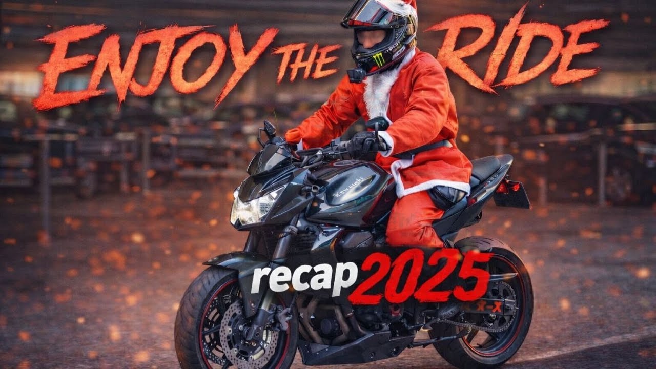 Enjoy The Ride | 2025 Recap | Kawasaki Z750 | 4K30