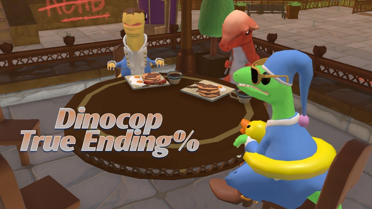 Dinocop True Ending% WR | 1:06:49