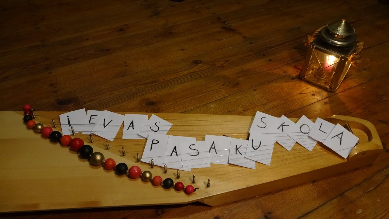 Ievas Pasaku Skola #1 - Burtiņi A, Ā, B, pasaka, dziesmiņa